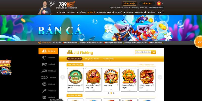 Bắn cá đổi thưởng rinh tay quà thưởng lớn tại 789bet